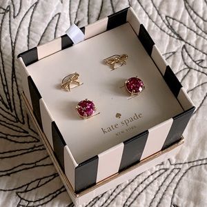 Kate Spade Earring Set NWT